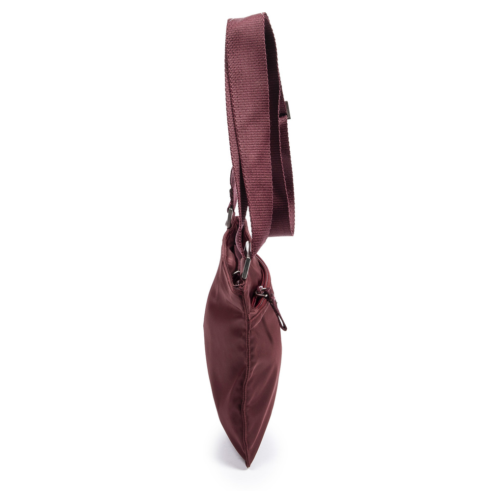 Prada Front Pocket Square Small Crosbody in Red Nylon Canvas - Picture 4 of 7